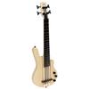 MAHALO Solid Body Ukulele Bass American Ash with Pickup MEB1PRO NAT