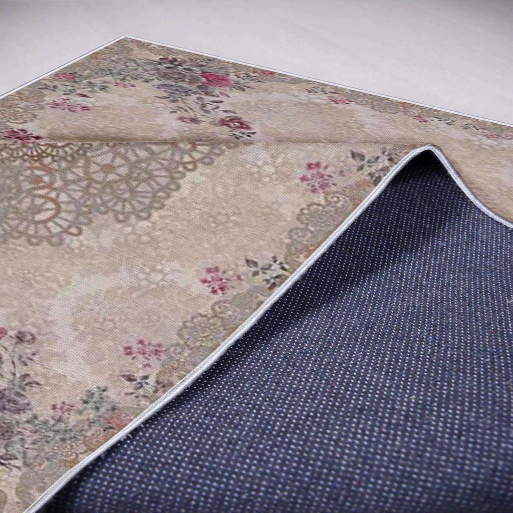 Decorative Special Design Modern Floor Rugs Patterned Non-Slip Base Washable