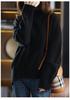 Plus Size Wool Sweater for Women - Autumn/Winter Collection, Lazy Style, Loose Fit, Slimming, Versatile Fashion Base Layer