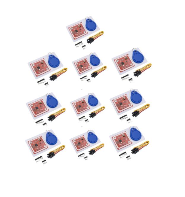 10pcs PN532 NFC RFID Wireless Module V3 User Kits Reader Writer Mode IC S50 Card PCB Attenna I2C IIC SPI HSU