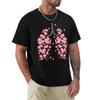Sakura Hanahaki Cherry Blossom Floral Lungs On White Tshirt Festival Short Sleeve Tshirt