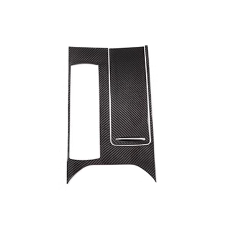 Real Carbon Fiber Car Interior Accessories Center Console Gear Shift Panel Trim Frame for Land Rover Range Rover Sport 2014-2017