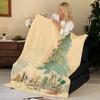 Artist Q-Quentin B-Blake Throw Flannel Blanket, Soft Warm, Durable & Washable cute Cool