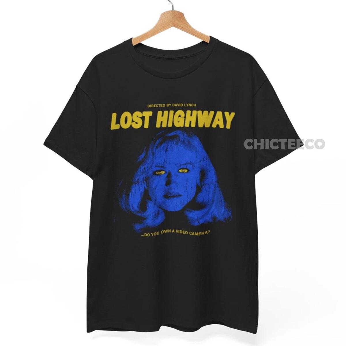 Lost Highway movie t-shirt, David Lynch classic film tshirt, Horror Unisex Tee L
