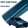 Película de Vinil para Envelopamento de Carro PET Azul Petróleo Brilhante Com Tecnologia de Liberação de Ar Decalque Autoadesivo de PVC para Carroceria de Veículo Película de Decoração Automotiva