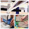 30Pcs #3 Nylon Coil Zippers for Sewing, Close End Sewing Zipper Supplies Bulk Zippers for Tailor Crafts, Dresses, Pillows DIY