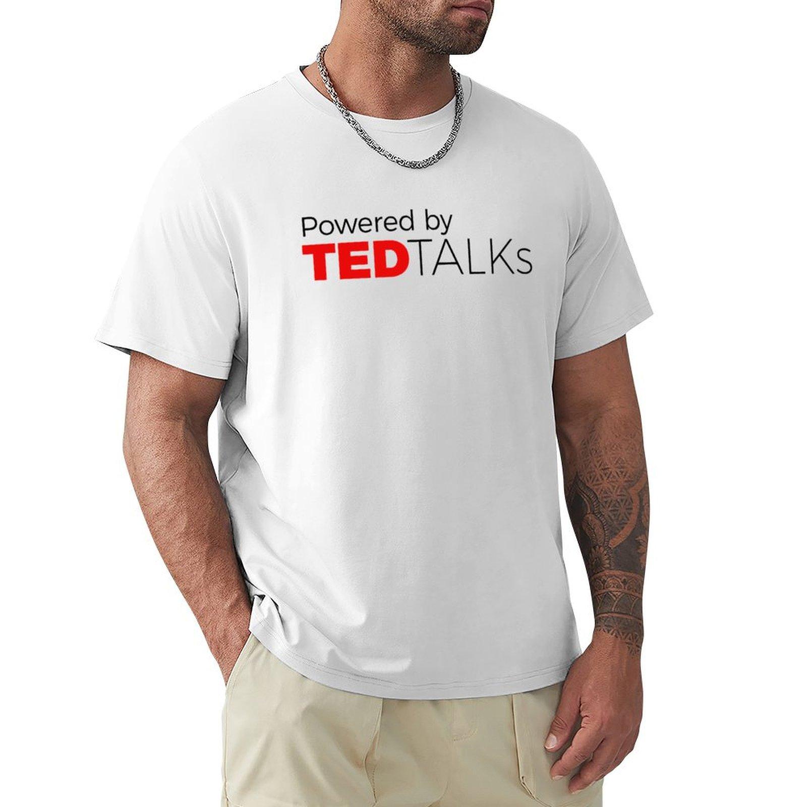 Powered By Ted Talks Classic Tshirt Holiday Lightweight Tshirt S