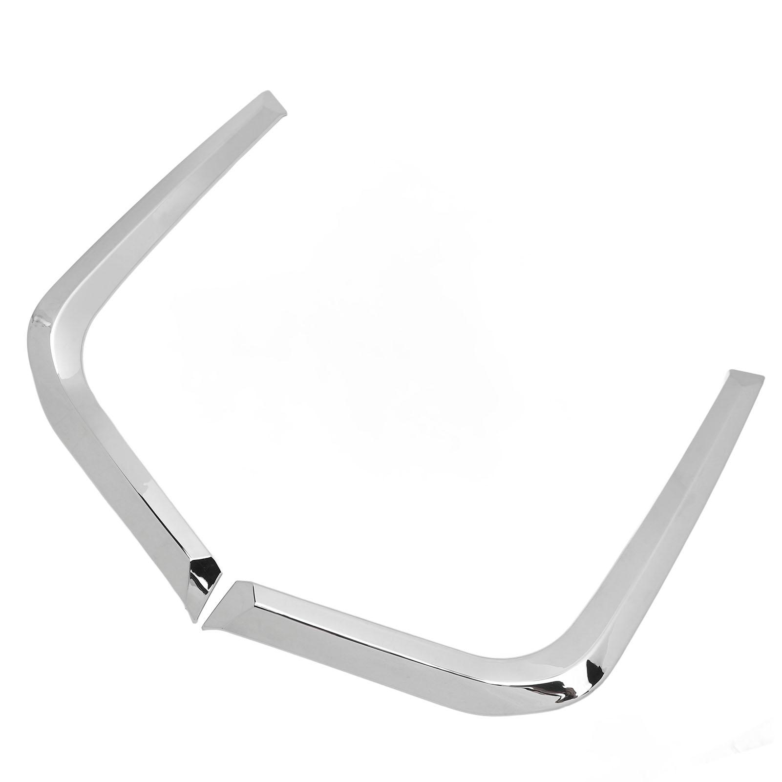 

Пара хромированных накладок на веки передних противотуманных фар, накладка на брови противотуманной фары, отделка, замена для Subaru