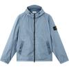 Série Primavera Verão SS26 Jaqueta Corta-vento com Capuz Com Bolsos Duplos Punho Ajustável Confortável L1S154100001S0A23-V0024