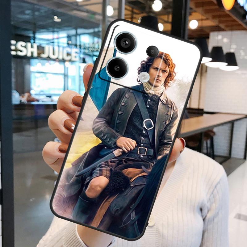 Outlander Jamie Claire Case For Xiaomi Redmi Note 12 11 9 10 13 Pro Plus 12S 11S 10S 9S Redmi 13 10C 12C 13C Cover