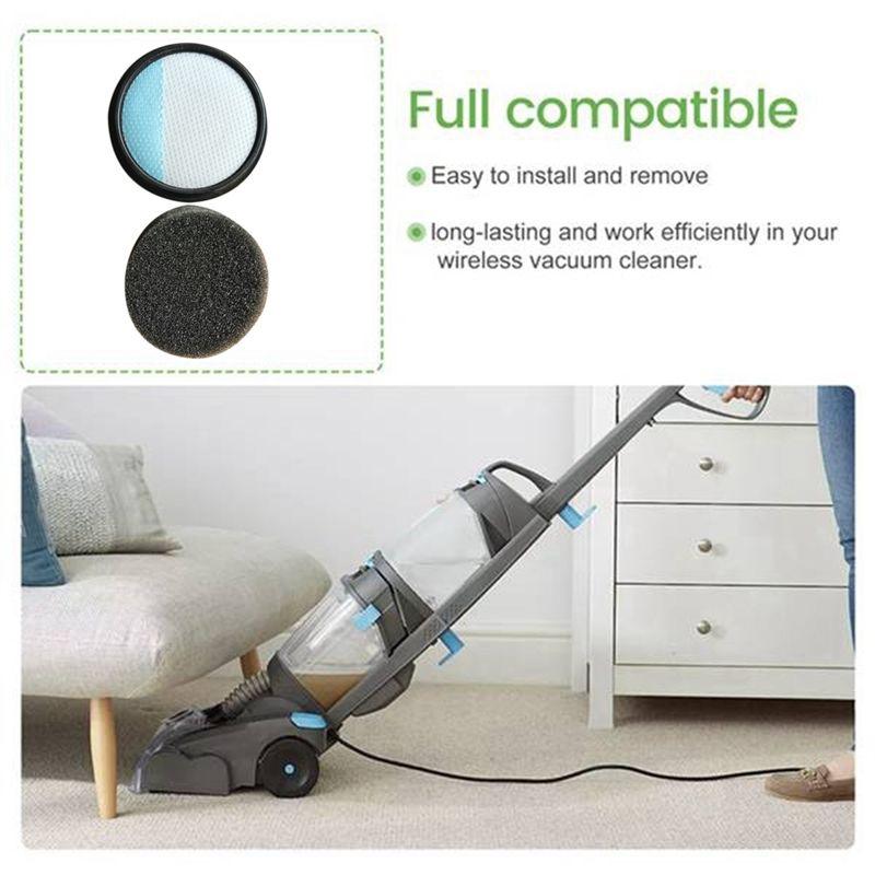 AEE4-16 Stück Staubsaugerfilter und Filterwatte-Set für Vax Blade 32V 24V Staubsaugerzubehör