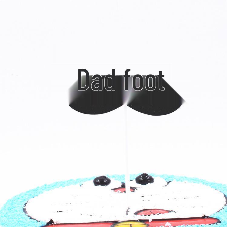 Godlike Dad Birthday Cake Decor: Mini Liquor Bottle Figurine and Plastic Drink Companion Accessories