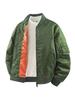 Men's Plus Size MA-1 Flight Jacket - 2025 Spring/Autumn Loose Fit Baseball Workwear.