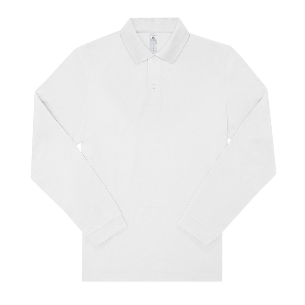 B&C Mens My Polo 180 Long-Sleeved Polo Shirt