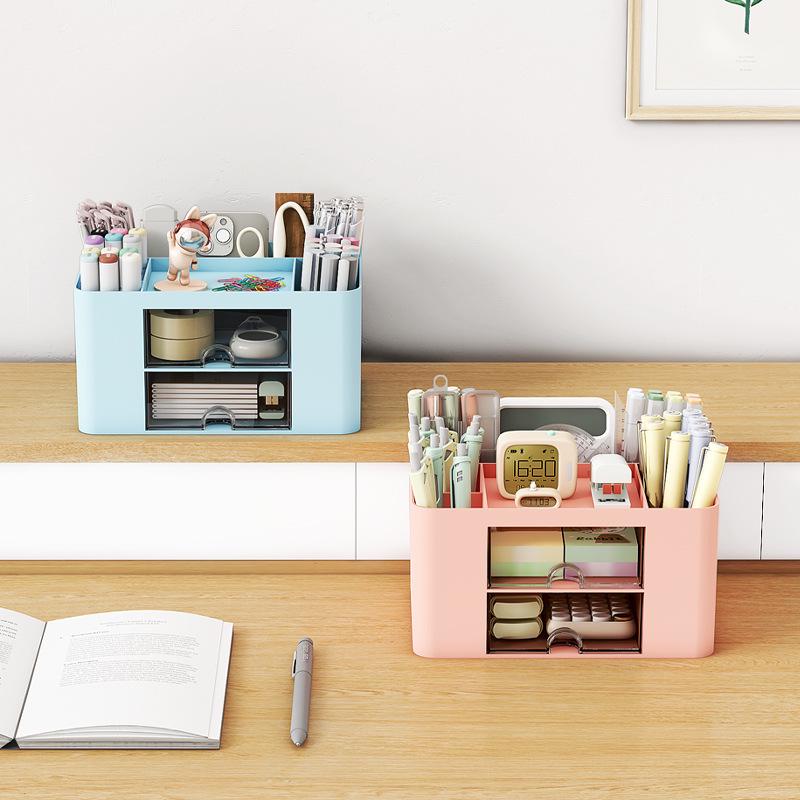 Transparent Multi-layer Drawer Box for Office Supplies & Kids' Accessories