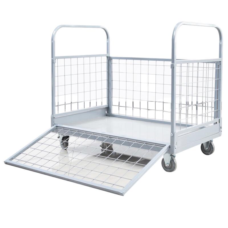 Haidik Foldable Warehouse Mesh Transport Cart