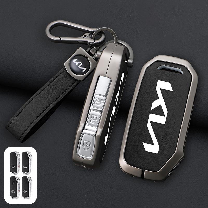 QDIM8 3/4/5 Buttons Car Key Case Cover For KIA Sportage Ceed Sorento Cerato KX5 KX-CROSS Forte K3 K5 K8 Ray Opatima Soul Telluride