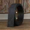 Headless Embossed Belt Men'S Genuine Leather Pin Buckle First Layer Pure Cowhide Strip Retro Trend Buckle-Free Belt Belt Does Not Take The Lead