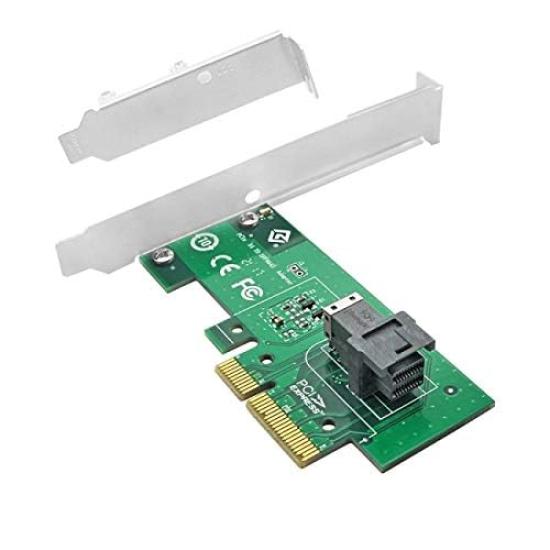 NFHK 4X to Kit NVME PCIe SSD Adapter for Motherboard SSDs 750 p3600 p3700 PCI-E U.2 SFF-8639 M.2 SFF-8643