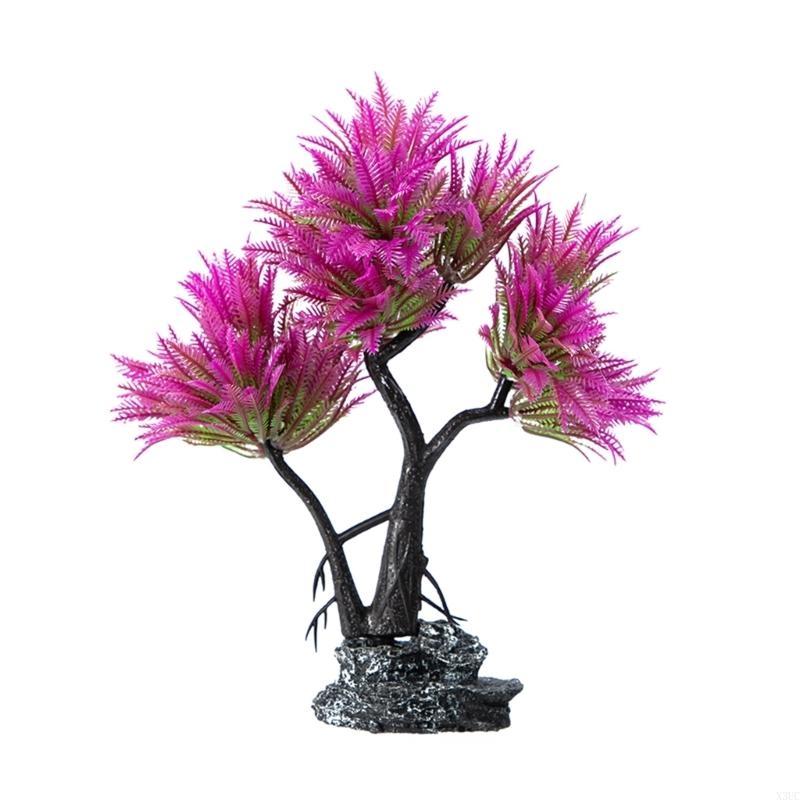 Aquariums Resins Decoration Aquariums Landscaping Water Plant Ornaments X3UC