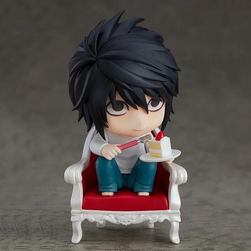 10CM Death Note Nendoroid L 2.0 1200 Lawliet PVC Figurka Akcji Anime