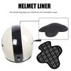 Vložka do motocyklové helmy Čepice Polštářek Rychleschnoucí Prodyšný Odvádějící pot Izolační podložka podšívky helmy