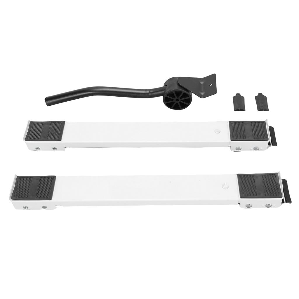 Appliance Rollers 17.7 to 27.5 Inch 660lbs Capacity Low Noise Mobile Washer Dryer Moving Base for Washing Machine Refrigerators Furniture