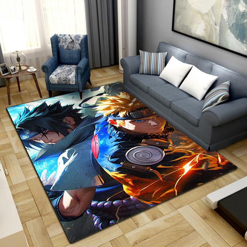 Anime-Naruto  Area Carpet for Living Room Bedroom Home Decor Cool Movie Mat Floor Mat -LXR79
