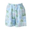 Cool Palm Tree Printed Home Wear Shorts [veps112w]