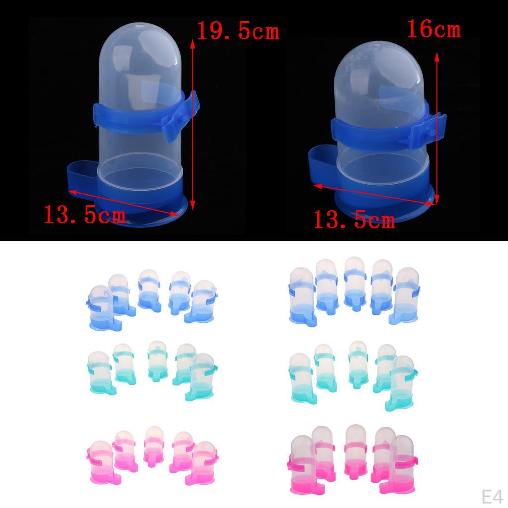 Drinker Feeder Automatic Food Waterer Aviary Cage Parrot Tool