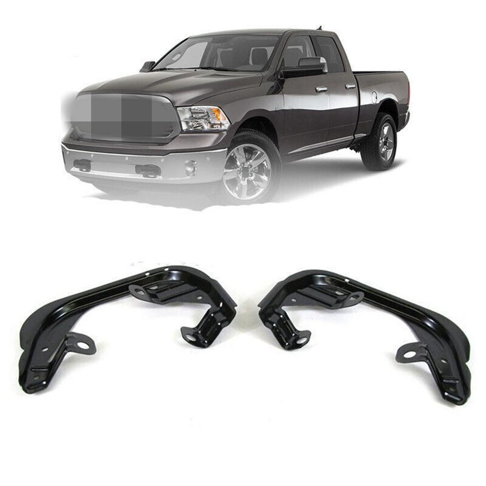 1Pair Front Fog Light Mounting Bracket Left & Right For Dodge Ram 1500 2009-2019