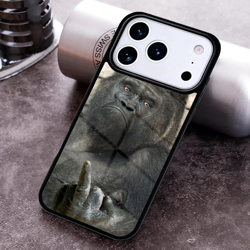 CUTE ORANGUTAN Monkey BABY 2 Phone Case For iPhone 17 16 15 14 13 12 11 Pro Max Plus 17Air Soft Silicone Cover
