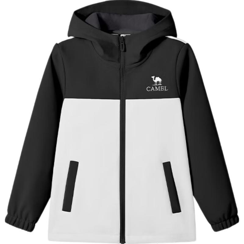 Camel Kids  Fleece-Lined Windproof Outdoor Softshell Jacket 140