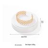 White Jewelry Display Stand for Bracelets, Rings, and Necklaces