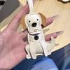 Handmade Labrador Keychain Pendant Dog Bag Leather Charm Cute Key Holder Gift