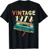 Design Streetwear Kurzarm Geburtstagsgeschenk Sommer Stil T-Shirt Herrenbekleidung Neuheit Retro 1976 Mach Persönlichkeit Lässig 1979