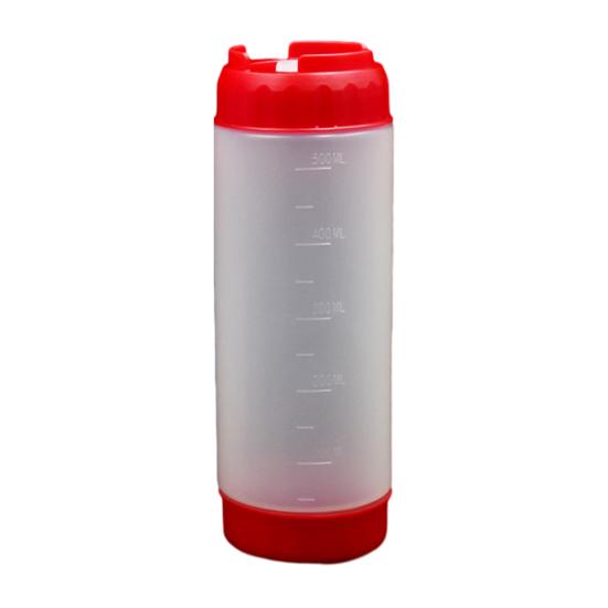 Honey Dispenser Squeeze Bottle BPA-Free Salad Dressing Dispenser Reusable Syrup Container