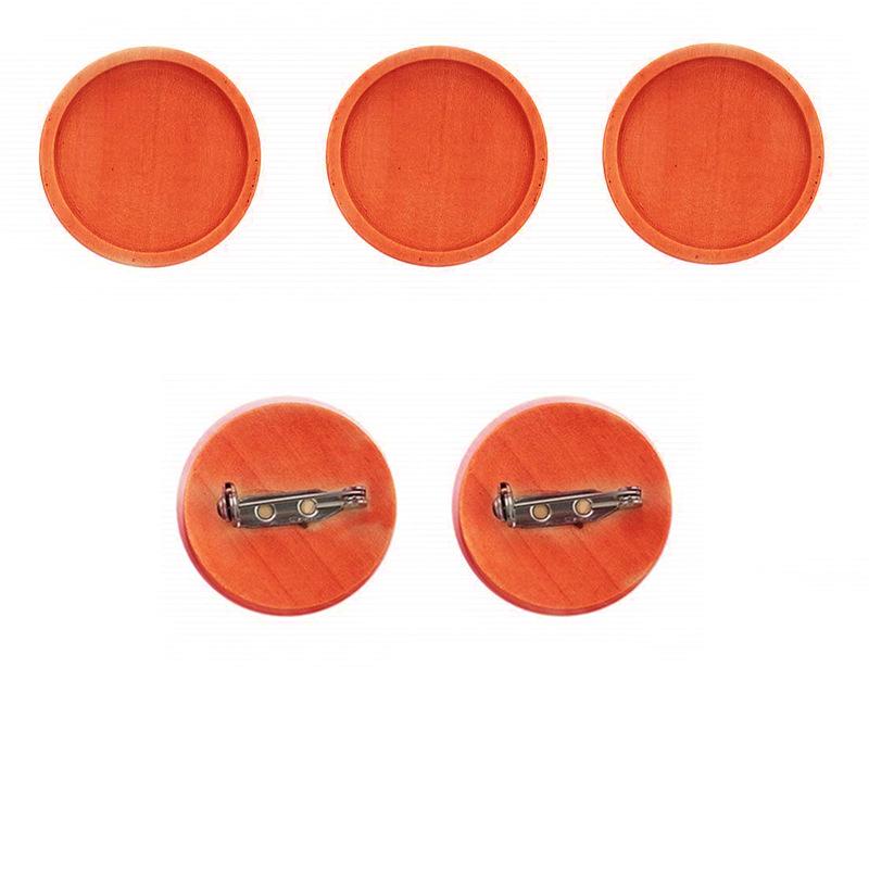 Wooden Base Brooch Tray for DIY Jewelry and Accessories