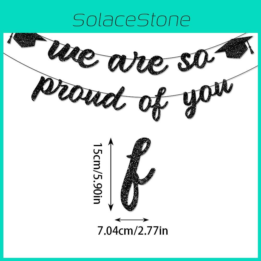 Graduation Theme Season Flash Paper Banners Party Scene Props Decoration