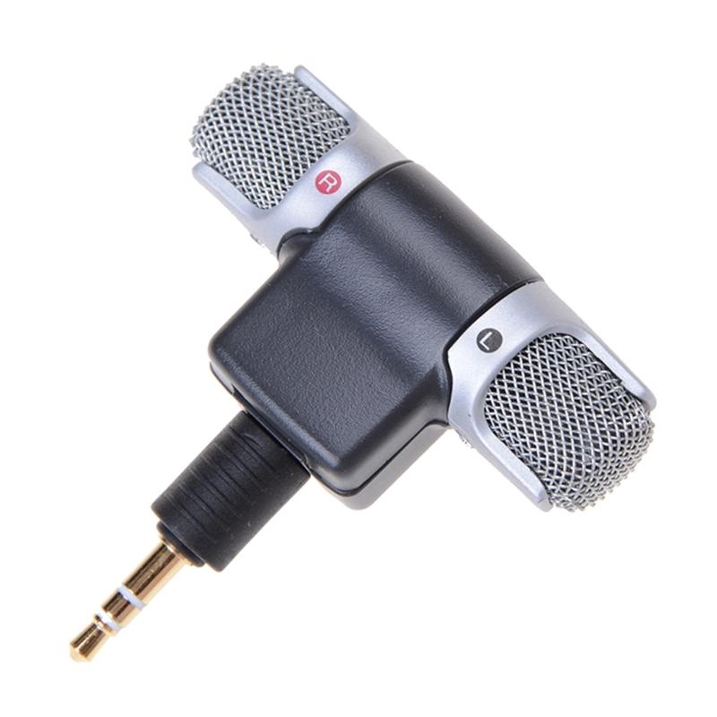 Protable Metal Microphone 3.5mm Jack Microphone Mini Audio Mic Stereo For Speech Leture Phone Laptop Microphone