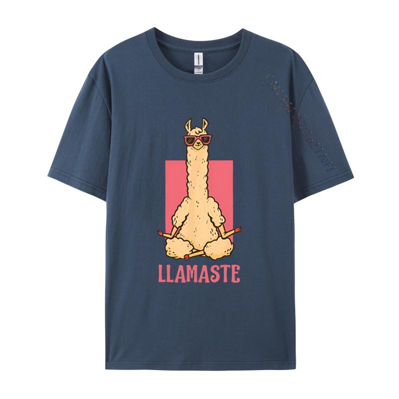 Llamaste Yoga Mom Chakra Tshirt Cool Fashion New Tshirts Cotton Streetwear Tshirt Funny Printed Tshirt