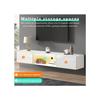Wall Unit - MUVOE - 70 Inches - Glossy White - LED Lighting - Capacity 30kg