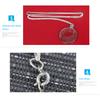 5X Magnifier Chain Magnifying Glass Optical Lens Necklace for Aid Reading Repair