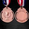 20-5Pcs Zinc Alloy Gold Silver Bronze Winner Medals Gold Silver Bronze Prizes Award Medals 2 Inches Round with Neck Ribbon