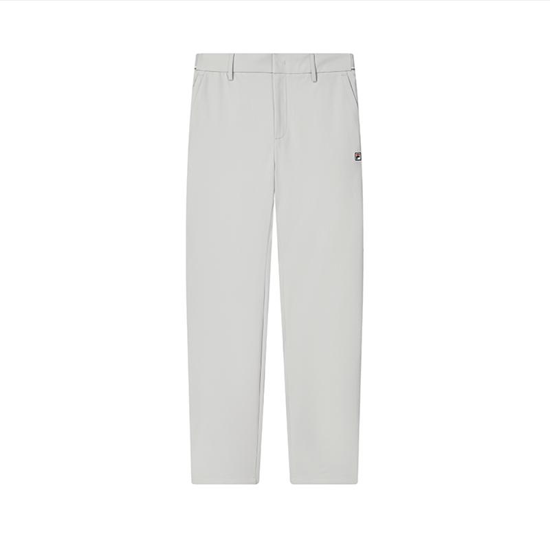FILA The Louvre Palace Minimalist High-Quality Straight-Leg Casual Pants Men bottoms Gravel-Gray F11M431804FGY