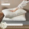 Silk Pillows 5 Star Hotel Bed Pillows Sleeping Pillow Neck Spine Protection Slow Rebound Sleeping Soft Washable Pillows Bedding