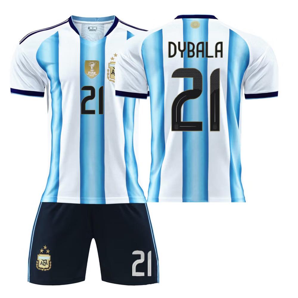 2026 World Cup Argentina Jersey With Logo No.21 Dybala L