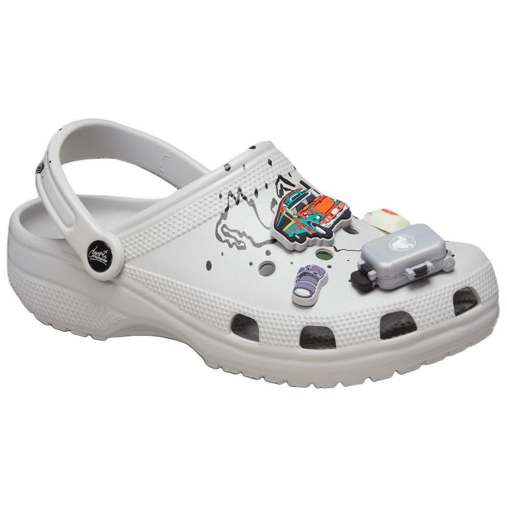 Crocs Comfortable Casual Clogs Unisex Footwear Gray 209969-90H