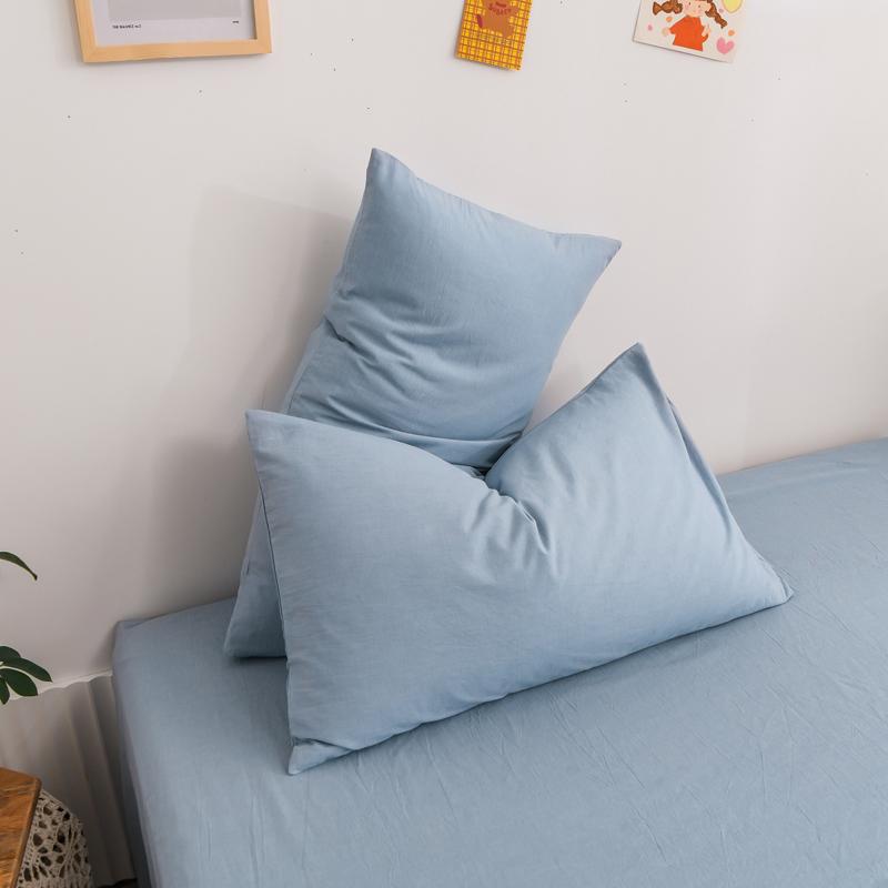 Pillow Case Simple Modern Household Students Dormitory Nordic Dust-proof Home Decoration Skin-friendly Breathable Washable Ins