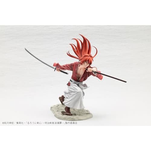 Kotobukiya (KOTOBUKIYA) TV Anime "Rurouni Kenshin: Meiji Swordsman Romantic Story" ARTFX J Himura Kenshin 1/8 Scale PVC Pre-painted Finished Figure
